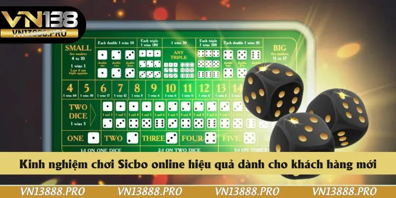 Kinh nghiệm chơi Sicbo online hiệu quả dành cho khách hàng mới